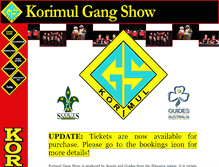 Tablet Screenshot of korimulgangshow.com